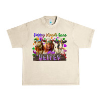 Sandshell happy mardi gras heifer Urban Heavy Tee - RacoonDesign