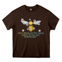 Chocolate Brown Kinda Words Are Like Honey Sweet To The Soul Heavy Core Tee - CowhideDigitalArt