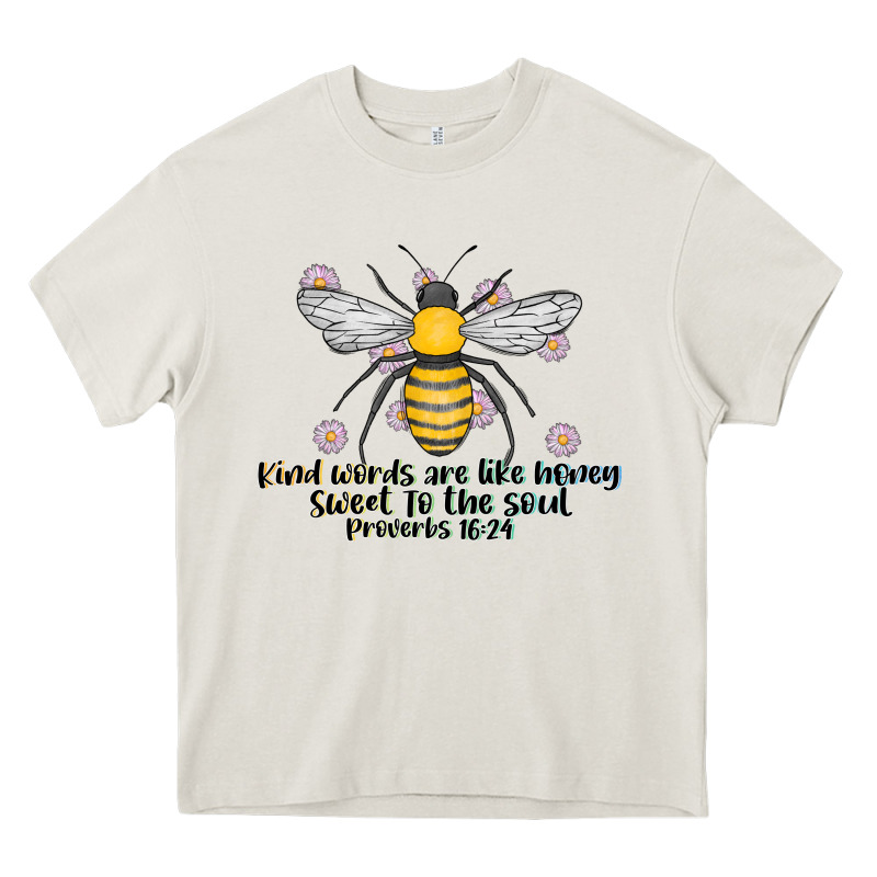 Kinda Words Are Like Honey Sweet To The Soul Heavy Core Tee by CowhideDigitalArt | Teevron