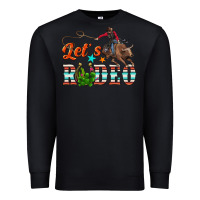 Black lets rodeo Premium Sweatshirt - NancyCooperArtShop