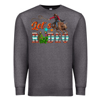 Charcoal Heather lets rodeo Premium Sweatshirt - NancyCooperArtShop