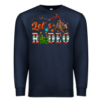 Navy lets rodeo Premium Sweatshirt - NancyCooperArtShop