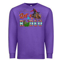 Purple lets rodeo Premium Sweatshirt - NancyCooperArtShop