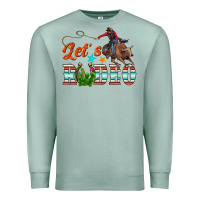 Seafoam lets rodeo Premium Sweatshirt - NancyCooperArtShop
