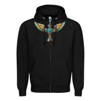 Black western cross wings Zipper Hoodie - BarkalooDesign