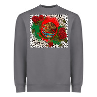 Storm mexican flag and roses Heavyweight Sweatshirt - CTS Tumbler Store