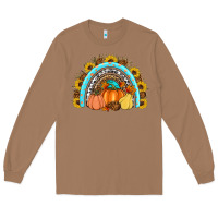 Toasted Coconut Fall rainbow Long Sleeve Tee - Artiststas