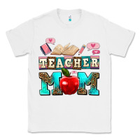 White teacher mom Classic Tee - AdoDesignShop
