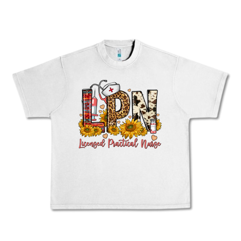 Lpn Licensed Practical Nurse Urban Heavy Tee by FaDigitalArtStudio | Teevron