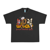 Pigment Black lpn licensed practical nurse Urban Heavy Tee - FaDigitalArtStudio