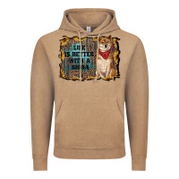 Life Is Better With A Shiba Vintage Hoodie | Teevron