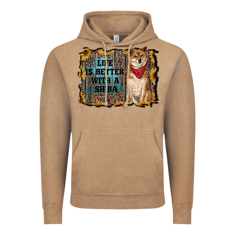 Life Is Better With A Shiba Vintage Hoodie by RanaPortraitStore | Teevron