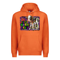 Carrot Mardi Gras Calf Premium Hoodie - LillyAllenDesigns