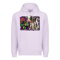 Lilac Mardi Gras Calf Premium Hoodie - LillyAllenDesigns