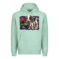 Seafoam Mardi Gras Calf Premium Hoodie - LillyAllenDesigns