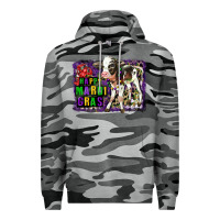 Slate Camo Mardi Gras Calf Premium Hoodie - LillyAllenDesigns