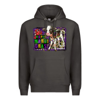 Smoke Mardi Gras Calf Premium Hoodie - LillyAllenDesigns