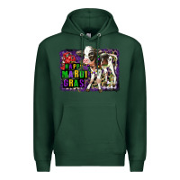 Sports Green Mardi Gras Calf Premium Hoodie - LillyAllenDesigns