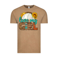 Love My Girl Volleyball Vintage Tee | Teevron