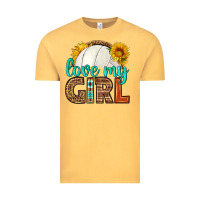 Vintage Mustard love my girl volleyball Vintage Tee - HRA Design Shop
