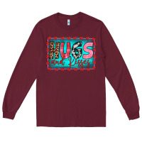 Burgundy hugs and kisses Long Sleeve Tee - JahusDesignShop