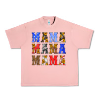 Salmon mama american flag 4th of july Urban Heavy Tee - HRA Design Shop