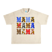 Sandshell mama american flag 4th of july Urban Heavy Tee - HRA Design Shop