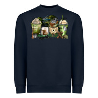 Navy veteran coffee cups Heavyweight Sweatshirt - Zillion Design Studio
