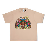 Burro scottish calf rainbow Urban Heavy Tee - BarkalooDesign