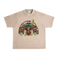 French Oak scottish calf rainbow Urban Heavy Tee - BarkalooDesign