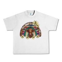 Lunar Rock scottish calf rainbow Urban Heavy Tee - BarkalooDesign