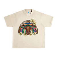 Scottish Calf Rainbow Urban Heavy Tee | Teevron