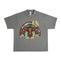 Tornado scottish calf rainbow Urban Heavy Tee - BarkalooDesign