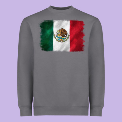 Mexican Flag Heavyweight Sweatshirt Designed By Cts Tumbler Store