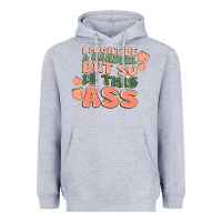 Heather Grey i might be a handful but so is this ass Heavyweight Hoodie - MaliasSmallBusiness
