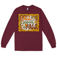 Burgundy fall sweet fall mousepad Long Sleeve Tee - BundleAndBundleShop