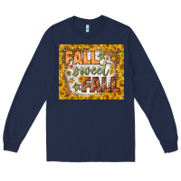 Navy fall sweet fall mousepad Long Sleeve Tee - BundleAndBundleShop