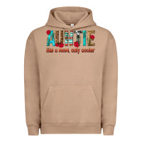 Pigment Burro Auntie Like a Mom Only Cooler Urban Hoodie - texasbilliewilder