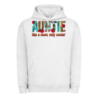 Pigment Lunar Rock Auntie Like a Mom Only Cooler Urban Hoodie - texasbilliewilder