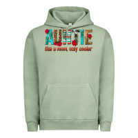 Auntie Like A Mom Only Cooler Urban Hoodie | Teevron