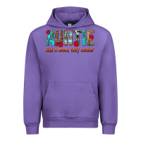 Tulip Auntie Like a Mom Only Cooler Urban Hoodie - texasbilliewilder