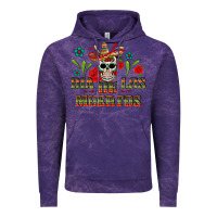Cloud Purple dia de los muertos Vintage Hoodie - texasbilliewilder