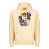 Pina Colada Mardi Gras Longhorn Calf Premium Hoodie - LillyAllenDesigns