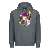 Rock Mardi Gras Longhorn Calf Premium Hoodie - LillyAllenDesigns
