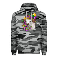 Slate Camo Mardi Gras Longhorn Calf Premium Hoodie - LillyAllenDesigns