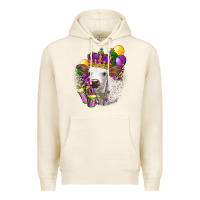 Tofu Mardi Gras Longhorn Calf Premium Hoodie - LillyAllenDesigns