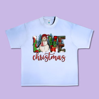 Love Christmas Urban Heavy Tee Designed By Fadigitalartstudio