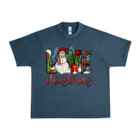 Midnight Navy love christmas Urban Heavy Tee - FaDigitalArtStudio