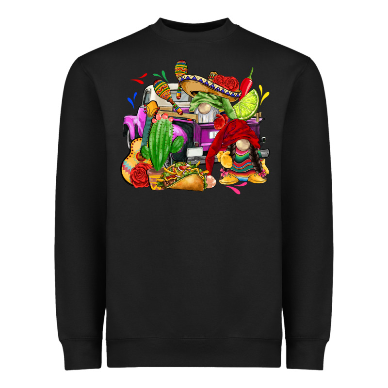 Mexican Gnomes Truck Heavyweight Sweatshirt by CTS Tumbler Store | Teevron