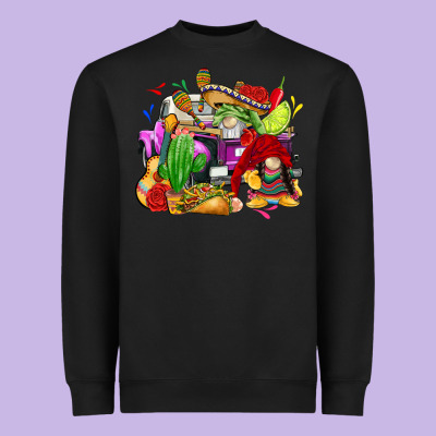Mexican Gnomes Truck Heavyweight Sweatshirt Designed By Cts Tumbler Store